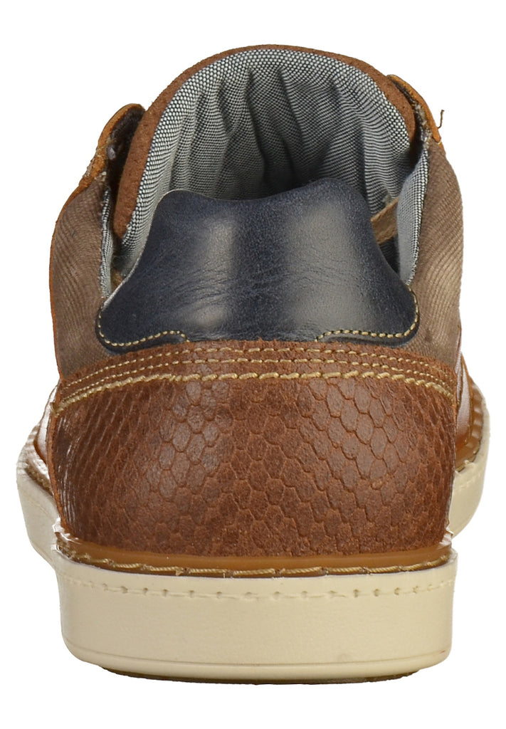 Mustang Sneaker Leder/Textil Braun - surf4shoes