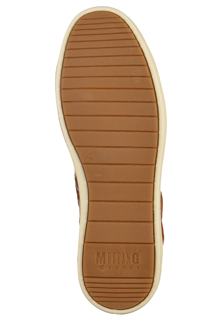 Mustang Sneaker Leder/Textil Braun - surf4shoes