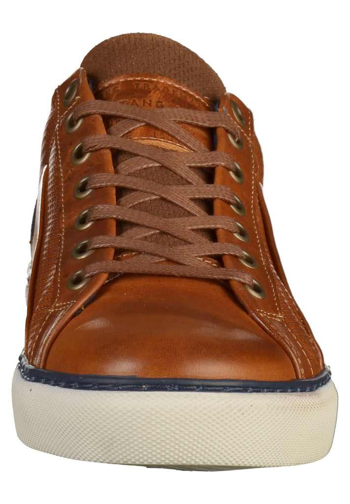 Mustang Sneaker Leder Cognac - surf4shoes