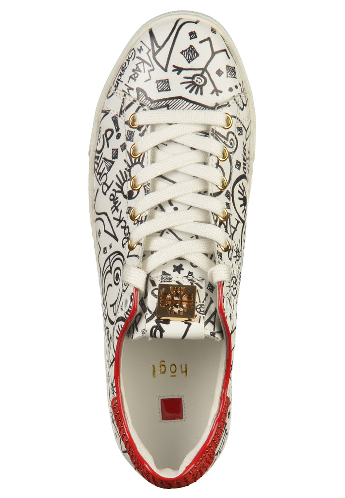 Högl Sneaker Leder Weiß - surf4shoes