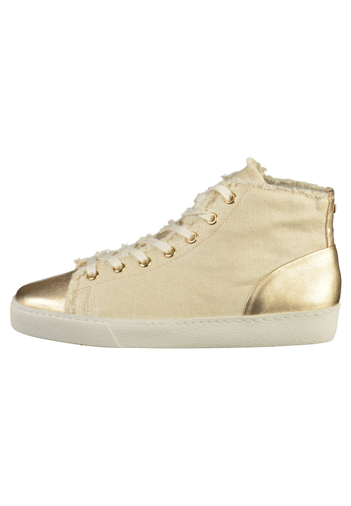Högl Sneaker Leder/Textil Gold - surf4shoes
