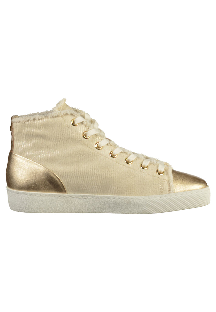 Högl Sneaker Leder/Textil Gold - surf4shoes