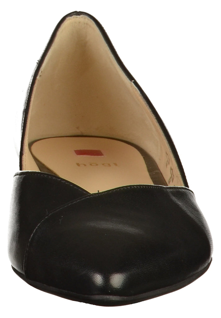 Högl Pumps Leder Schwarz - surf4shoes
