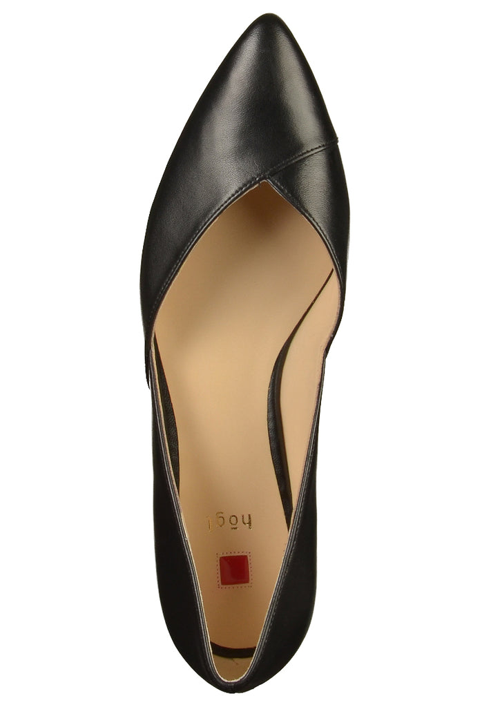 Högl Pumps Leder Schwarz - surf4shoes