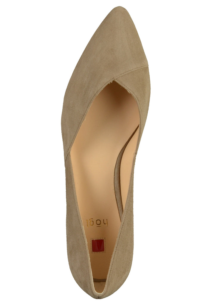 Högl Pumps Leder Khaki - surf4shoes
