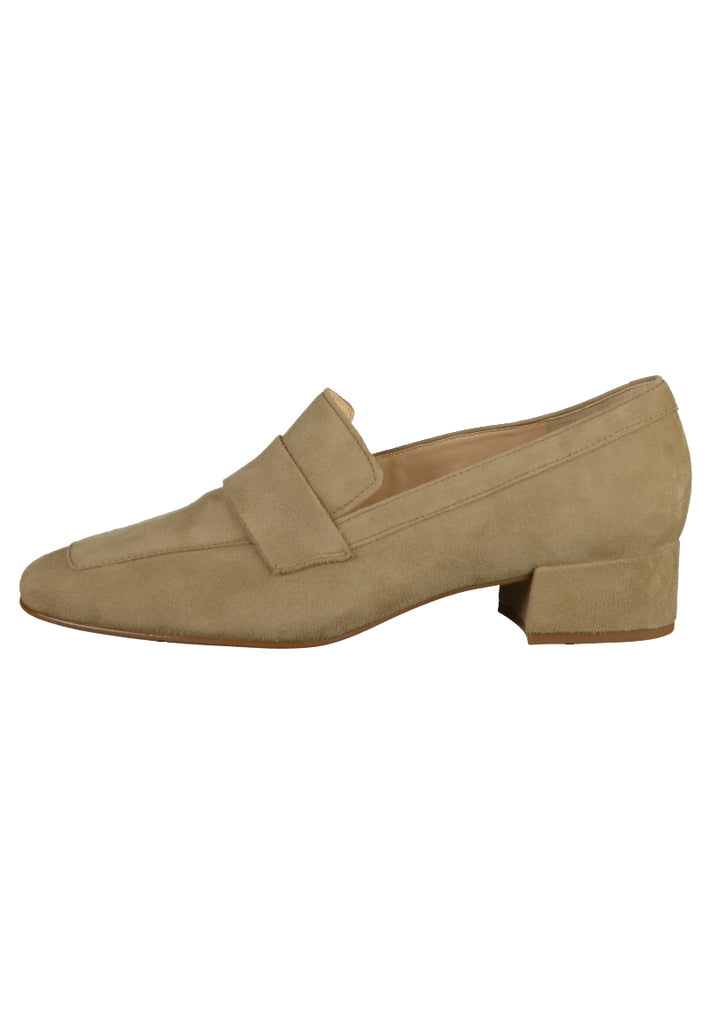 Högl Slipper Veloursleder Khaki - surf4shoes