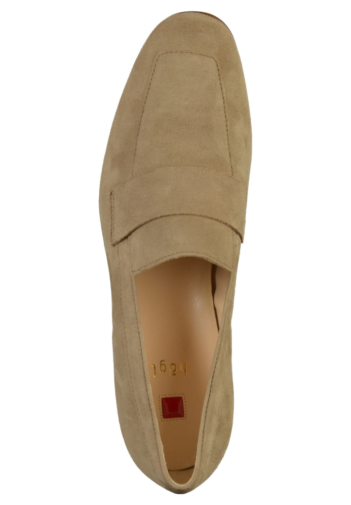 Högl Slipper Veloursleder Khaki - surf4shoes