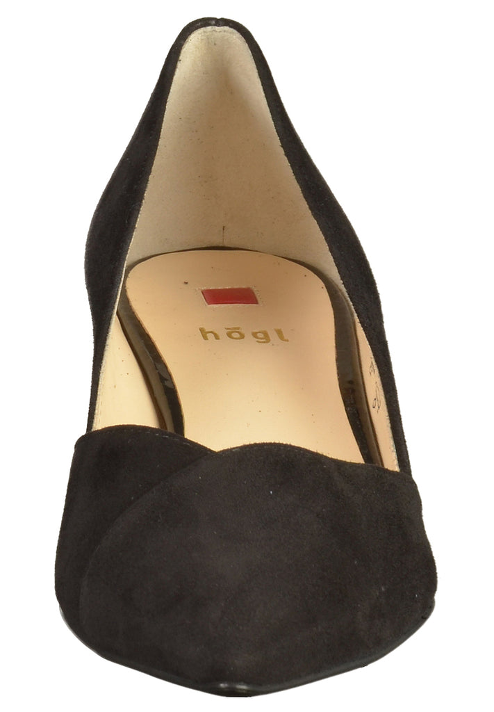 Högl Pumps Leder Schwarz - surf4shoes