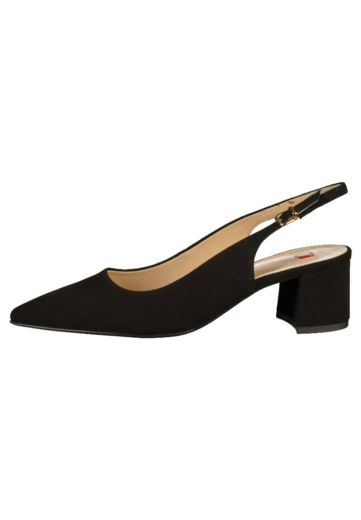 Högl Pumps Leder Schwarz - surf4shoes