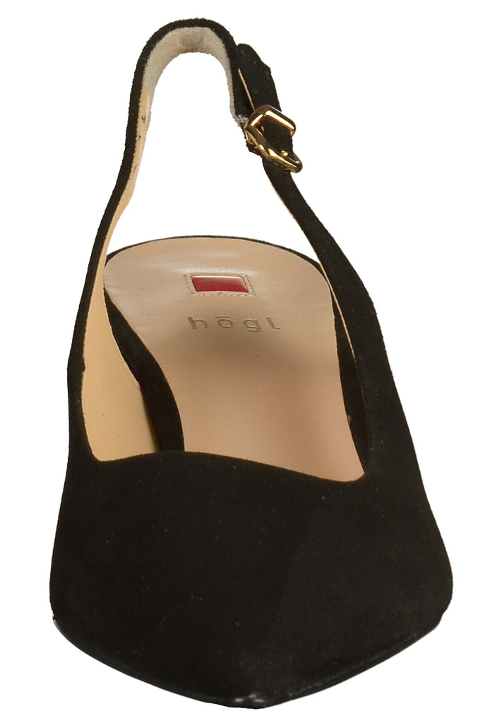 Högl Pumps Leder Schwarz - surf4shoes