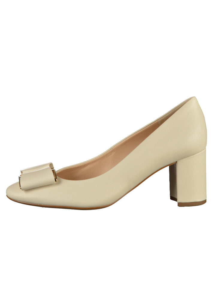 Högl Pumps Leder Ivory - surf4shoes
