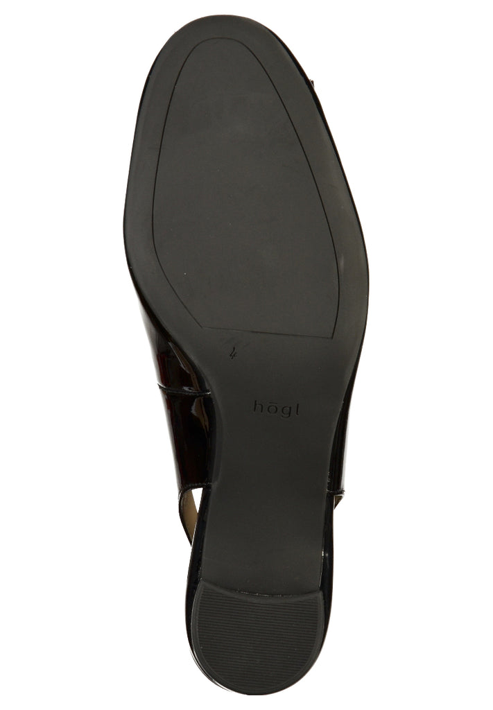 Högl Pumps Leder Schwarz - surf4shoes