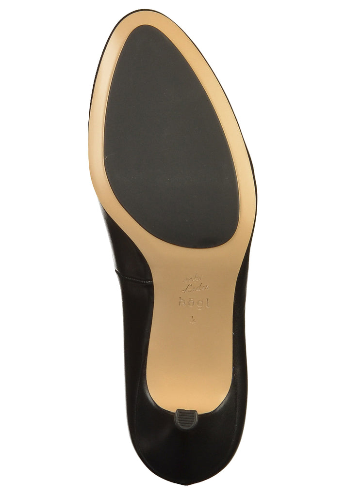 Högl Pumps Leder Schwarz - surf4shoes