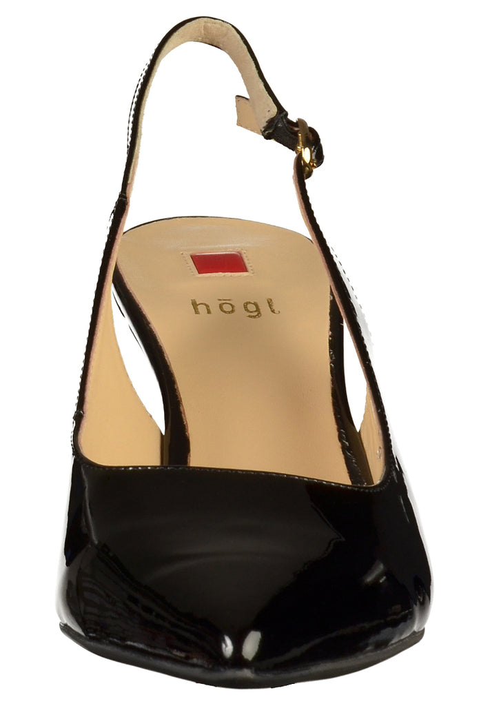 Högl Pumps Leder Schwarz - surf4shoes