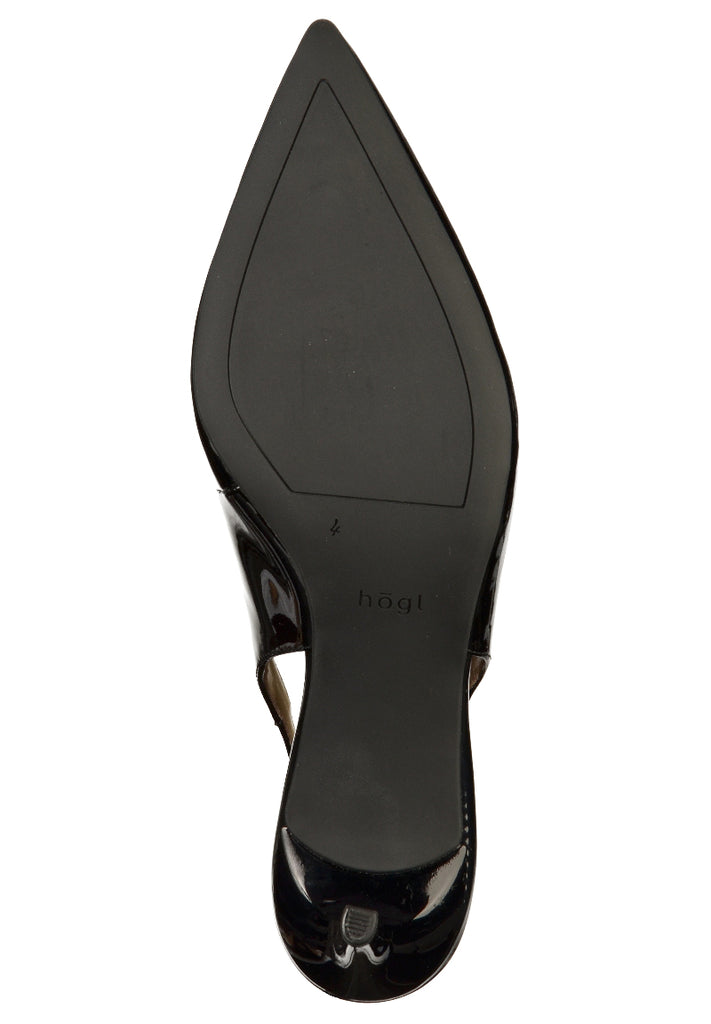 Högl Pumps Leder Schwarz - surf4shoes