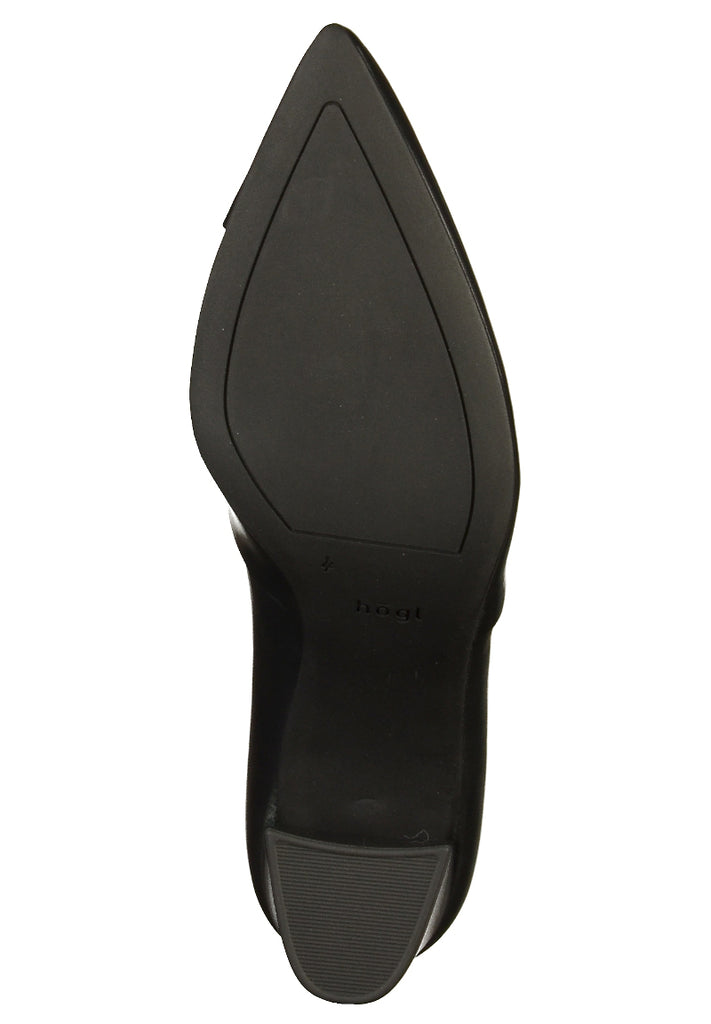 Högl Pumps Leder Schwarz - surf4shoes