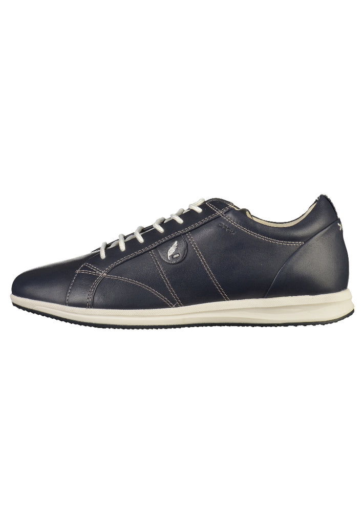 Geox Sneaker Leder Navy - surf4shoes