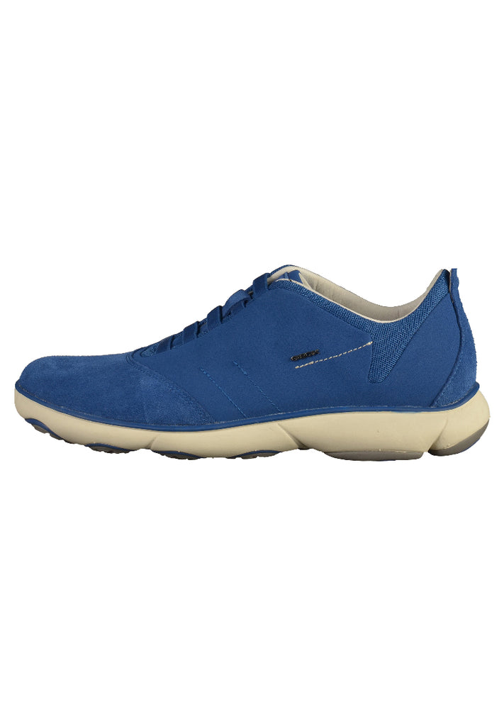 Geox Sneaker Veloursleder/Textil Royal - surf4shoes