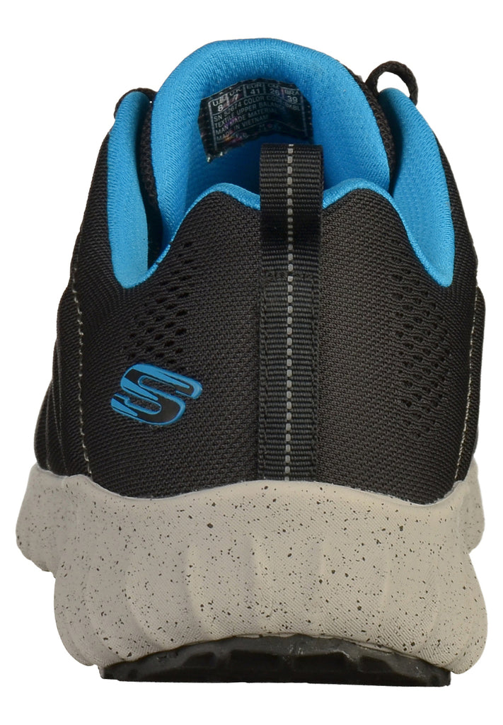 Skechers Sneaker Textil Schwarz/Blau - surf4shoes