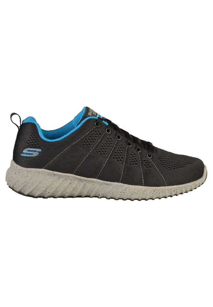 Skechers Sneaker Textil Schwarz/Blau - surf4shoes