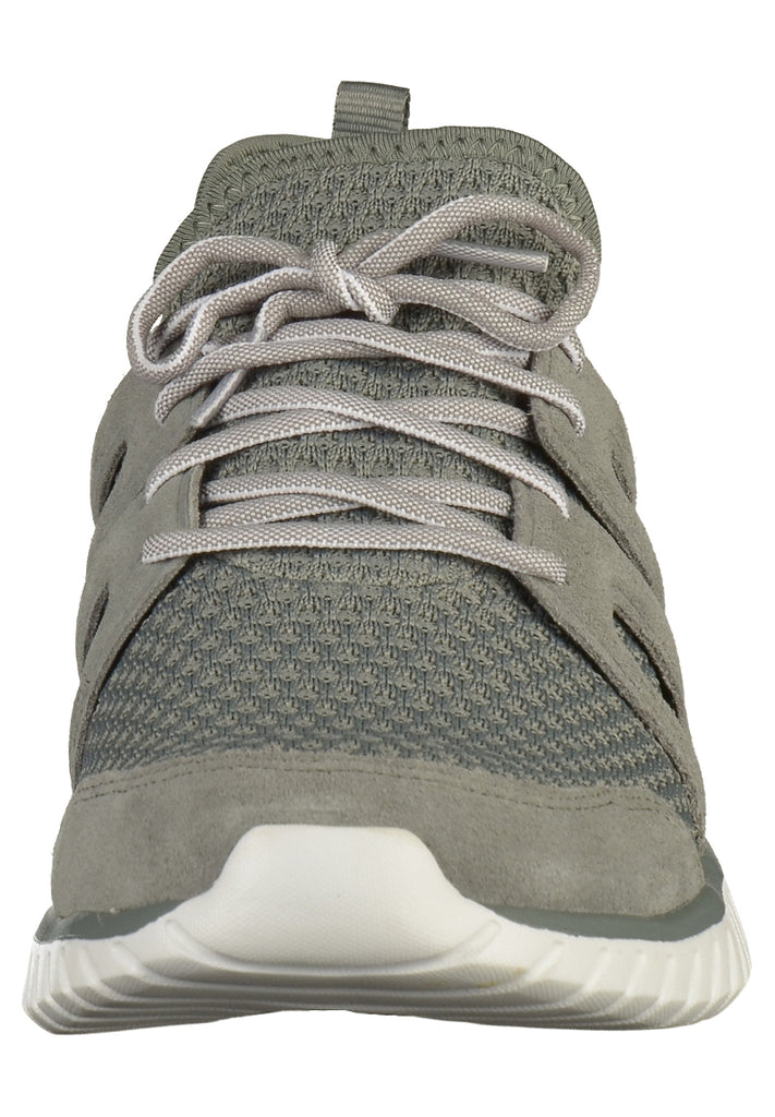 Skechers Sneaker Leder/Mesh Grau - surf4shoes