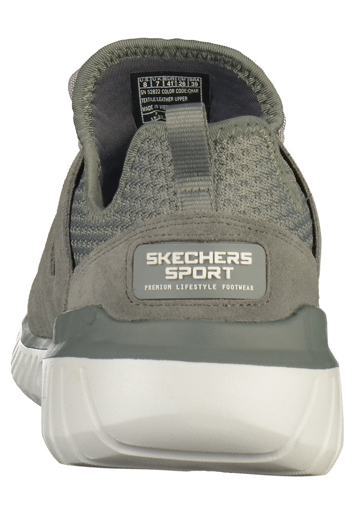 Skechers Sneaker Leder/Mesh Grau - surf4shoes