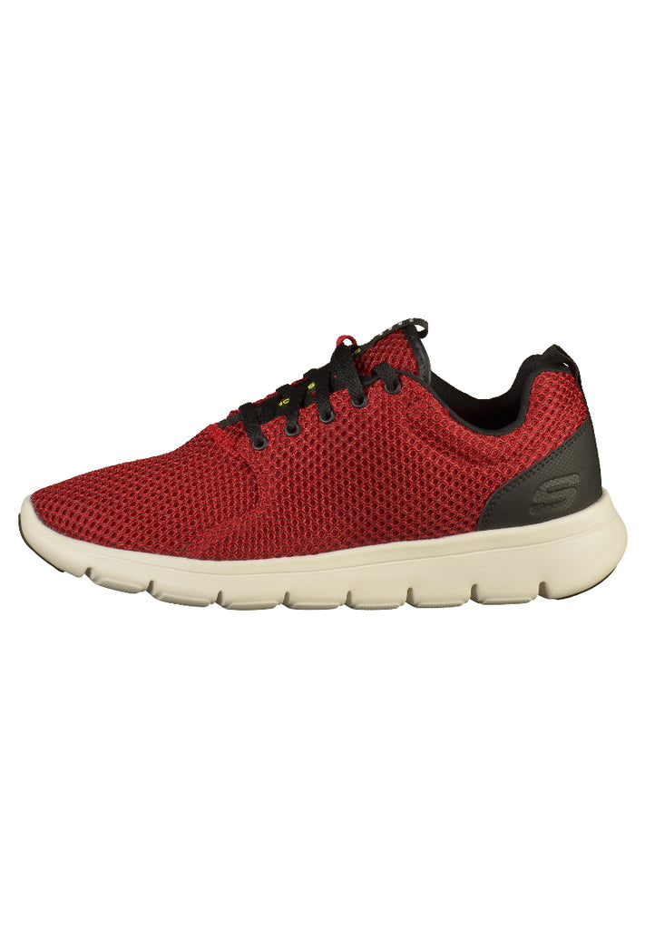 Skechers Sneaker Textil Rot - surf4shoes