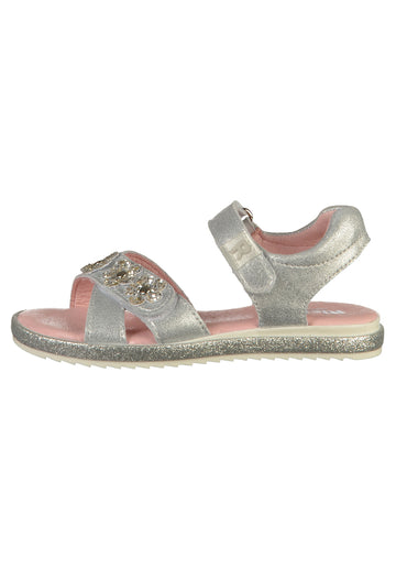 Richter Sandalen Leder Silber - surf4shoes