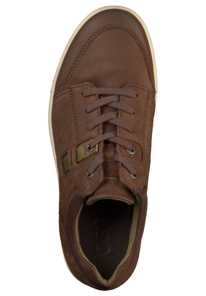 ecco Sneaker Leder Coffee - surf4shoes