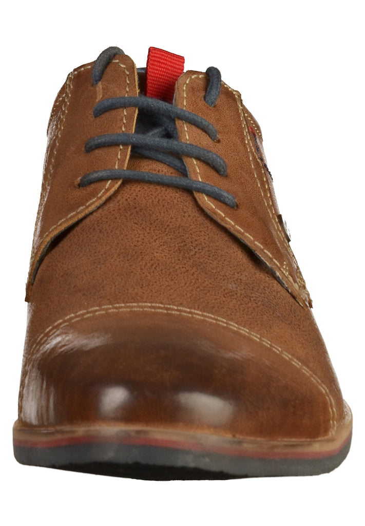 s.Oliver Halbschuhe Leder Cognac - surf4shoes