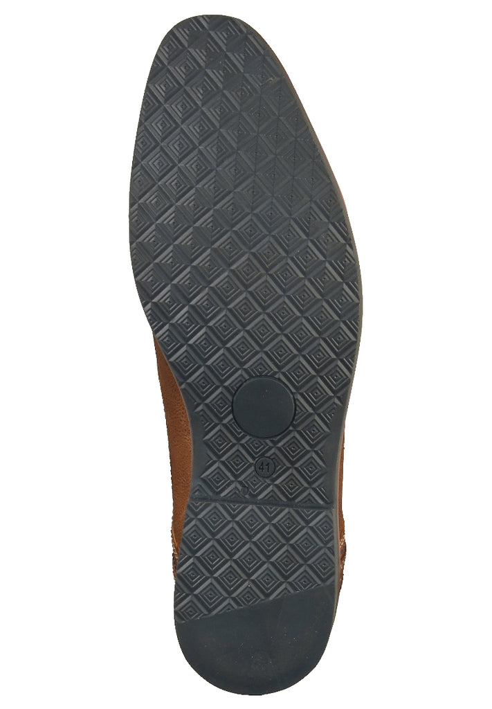 s.Oliver Halbschuhe Leder Cognac - surf4shoes