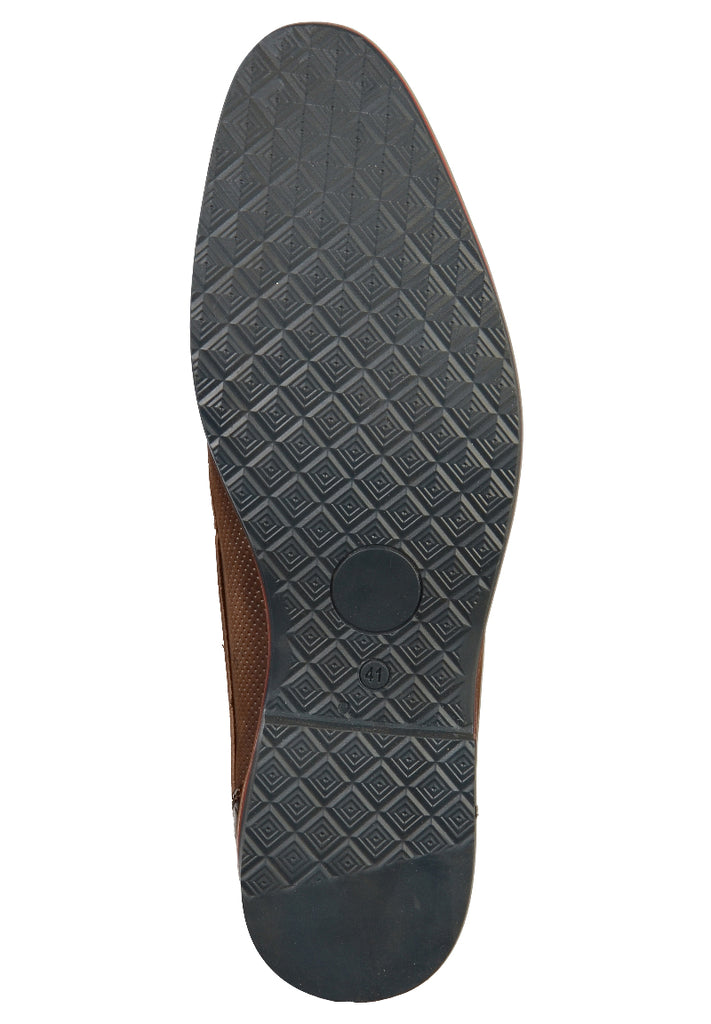 s.Oliver Halbschuhe Leder Cognac - surf4shoes