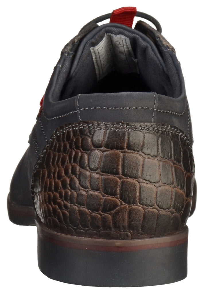 s.Oliver Halbschuhe Leder Navy - surf4shoes