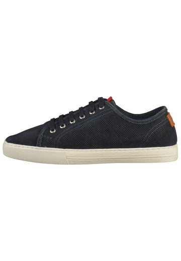 s.Oliver Halbschuhe Leder Navy - surf4shoes