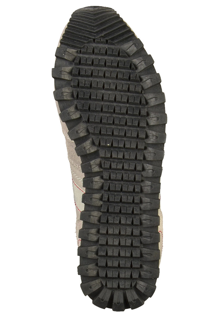 s.Oliver Halbschuhe Leder/Textil Hellgrau - surf4shoes