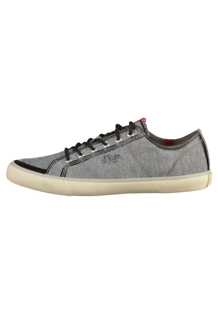 s.Oliver Sneaker Textil Grau - surf4shoes