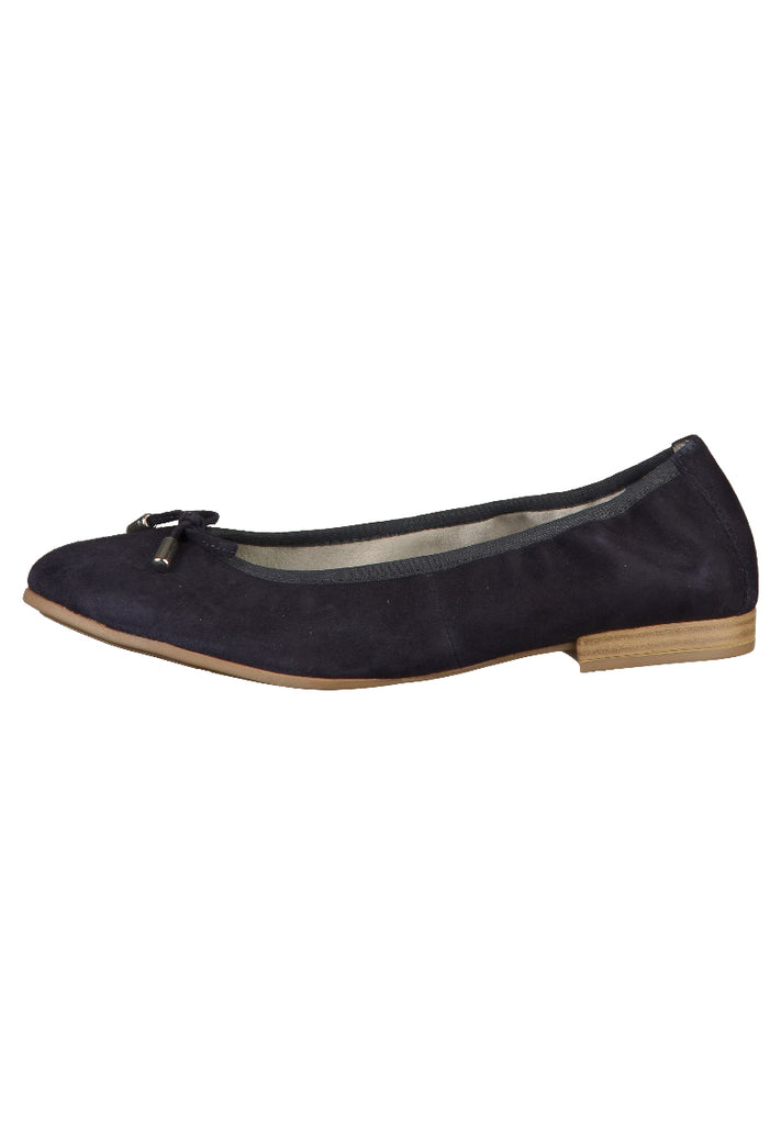 s.Oliver Ballerinas Leder Navy - surf4shoes