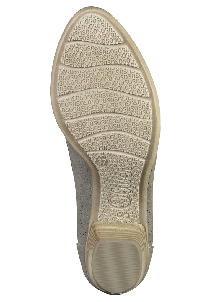 s.Oliver Pumps Lederimitat Graphite - surf4shoes