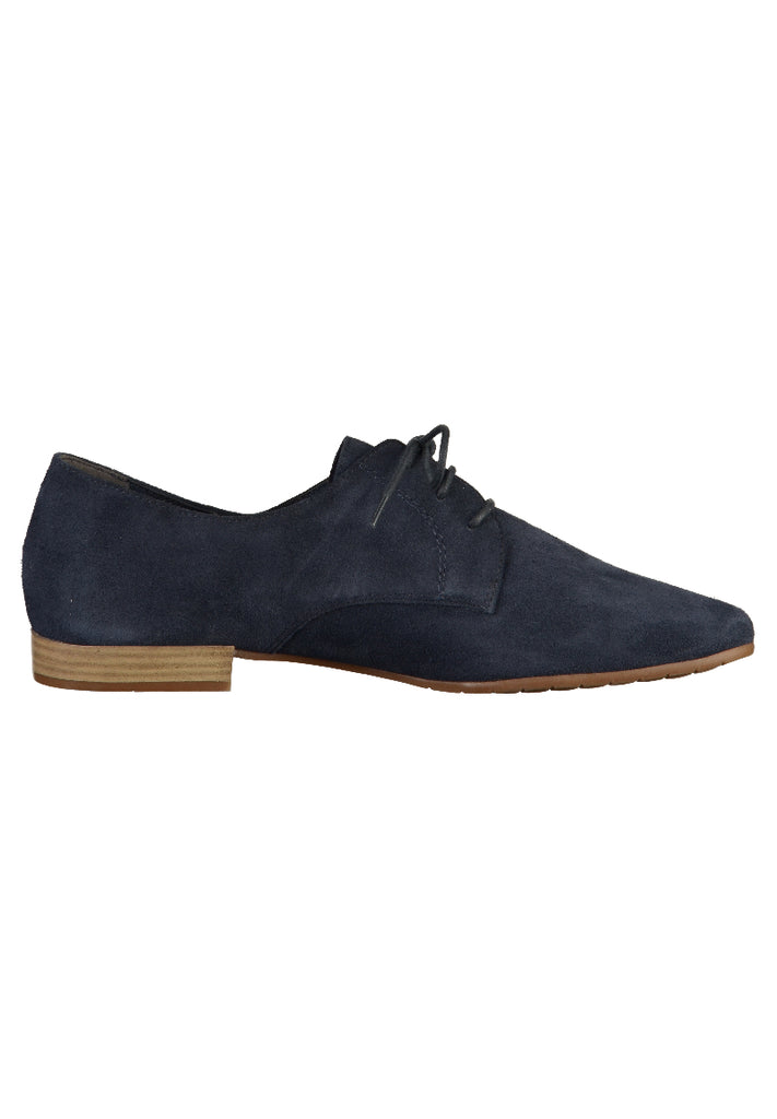 s.Oliver Halbschuhe Leder Navy - surf4shoes