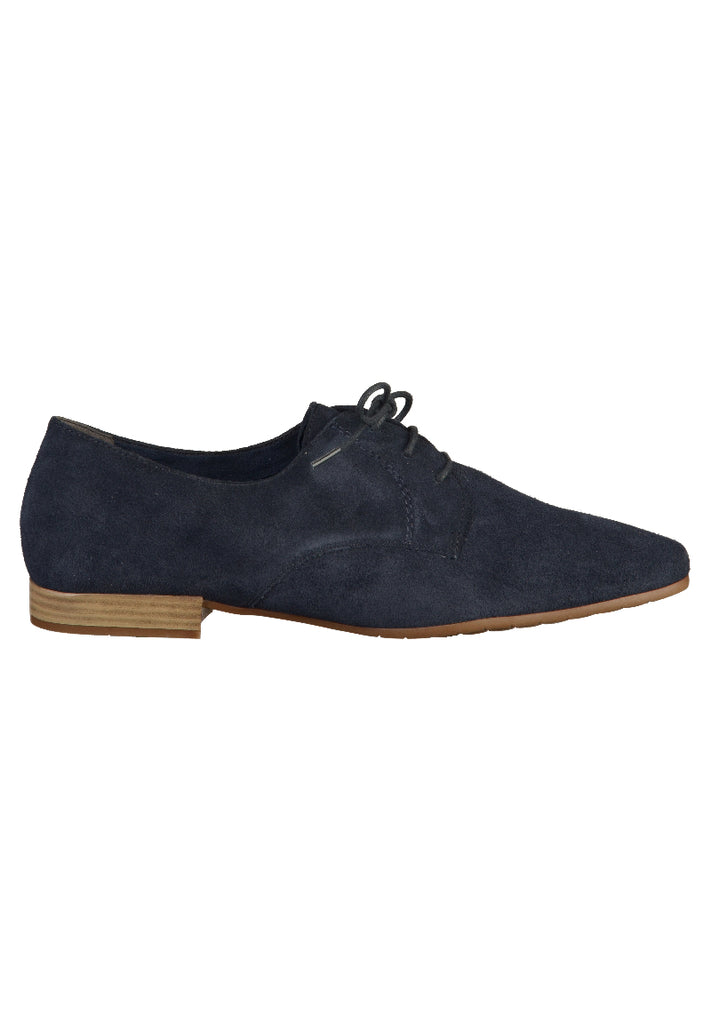 s.Oliver Halbschuhe Leder Navy - surf4shoes