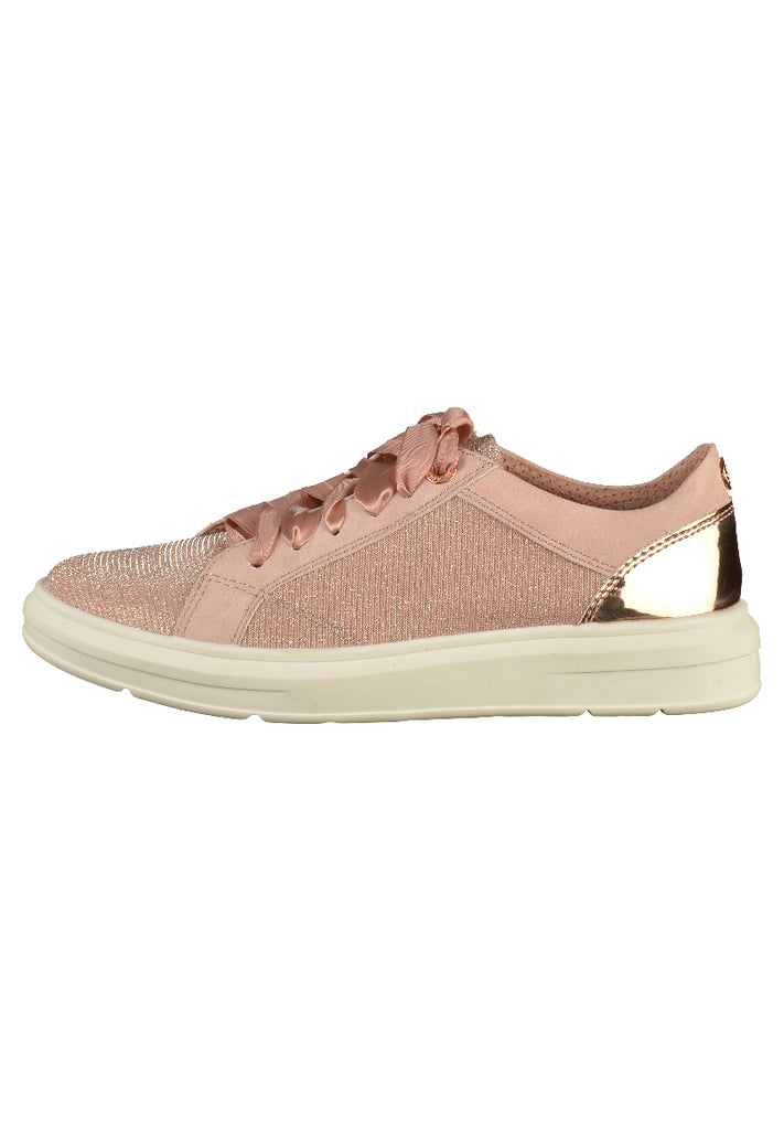 s.Oliver Sneaker Lederimitat/Textil Rose - surf4shoes
