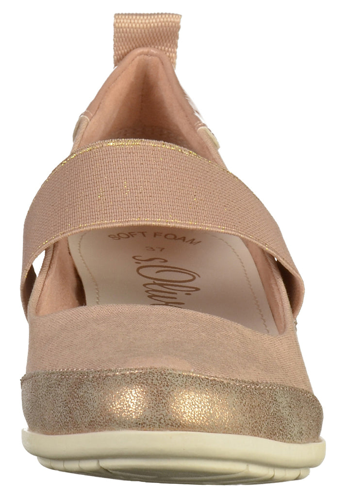 s.Oliver Pumps Lederimitat/Textil Rose - surf4shoes