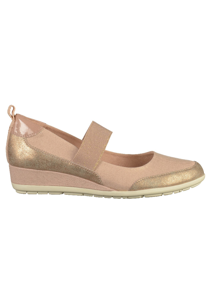 s.Oliver Pumps Lederimitat/Textil Rose - surf4shoes