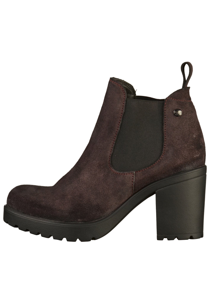 s.Oliver Stiefelette Nubukleder Bordeaux - surf4shoes