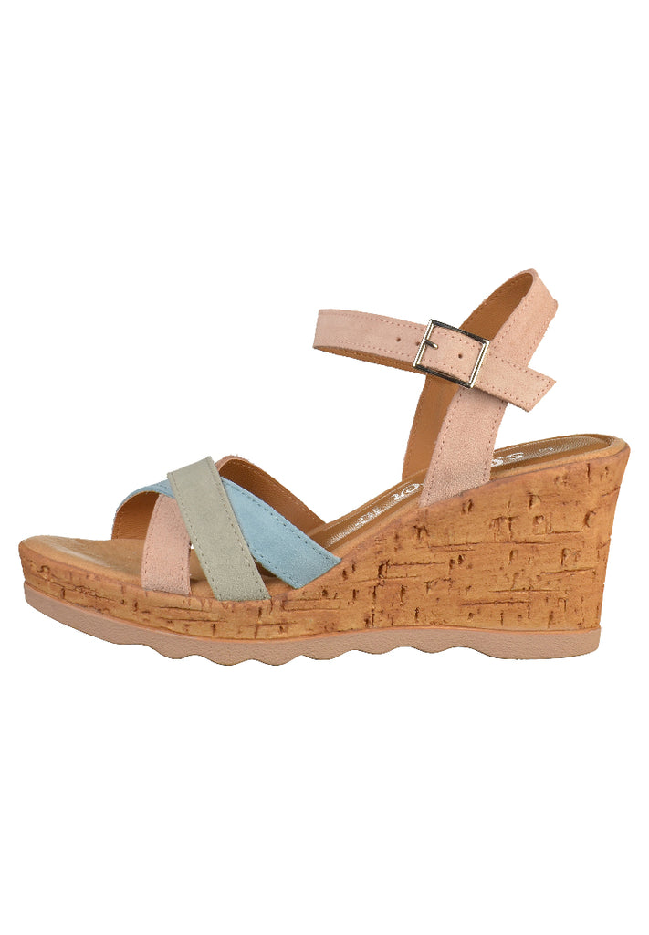 s.Oliver Sandalen Leder Rose - surf4shoes