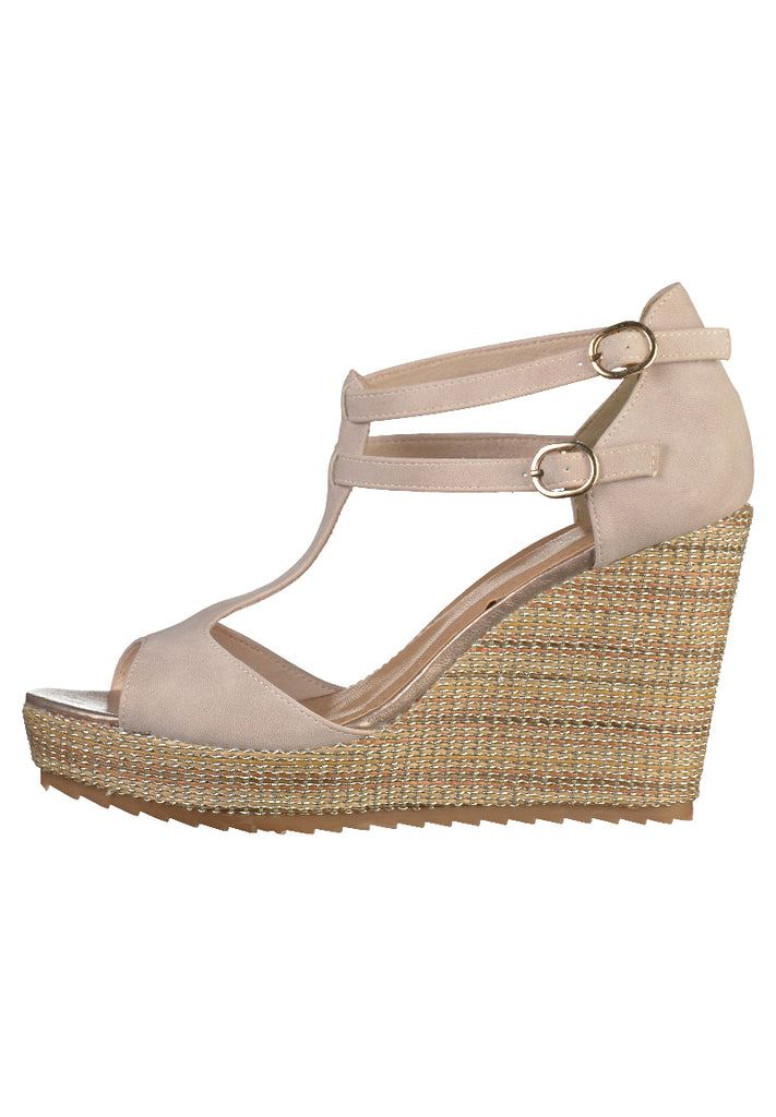 s.Oliver Sandalen Lederimitat Rose - surf4shoes