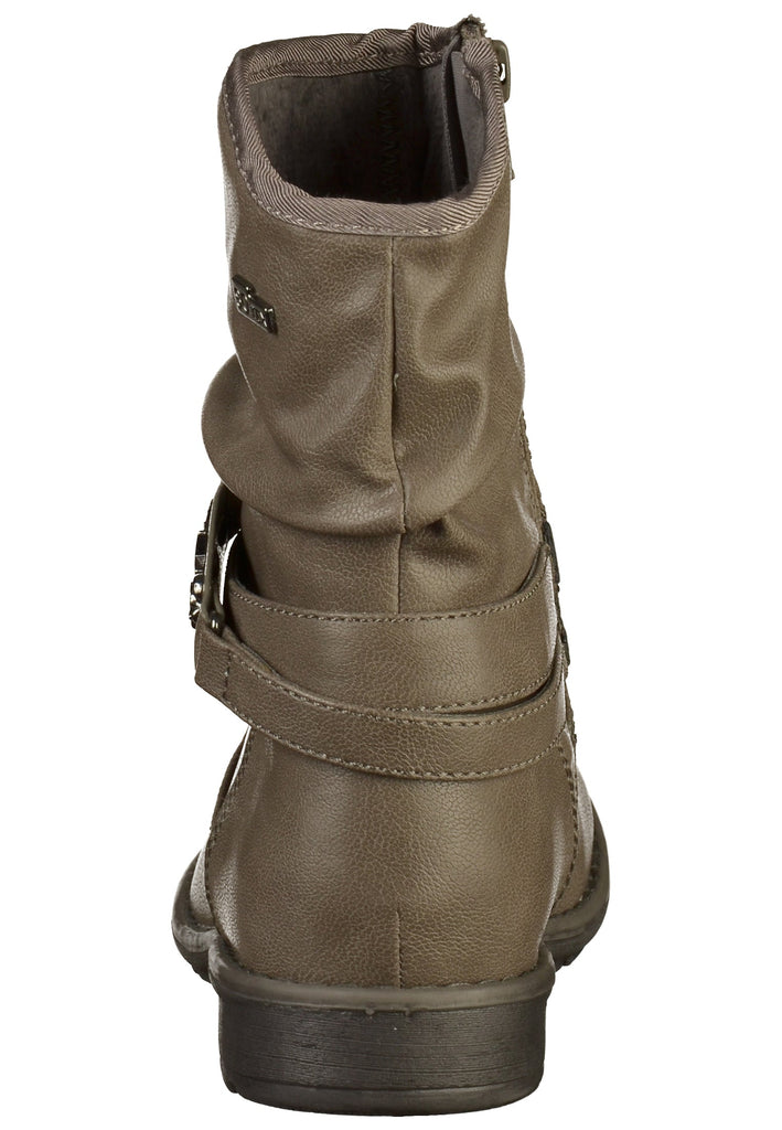 s.Oliver Stiefelette Nappaleder Grau - surf4shoes