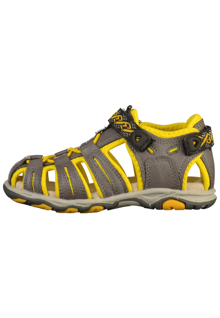 Kickers Sandalen Lederimitat Grau - surf4shoes