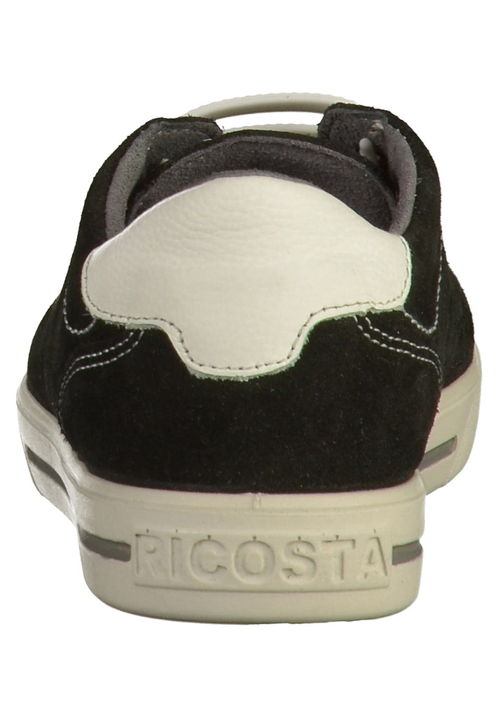 Ricosta Sneaker Leder Schwarz - surf4shoes