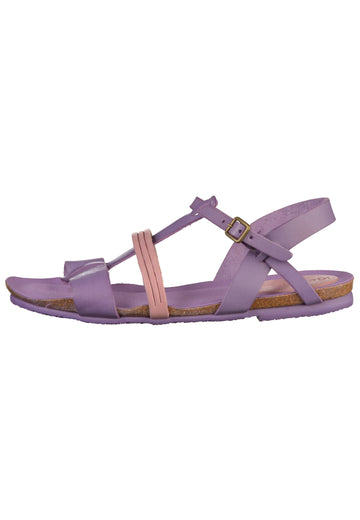 Kickers Sandalen Leder Violett/Rosa - surf4shoes
